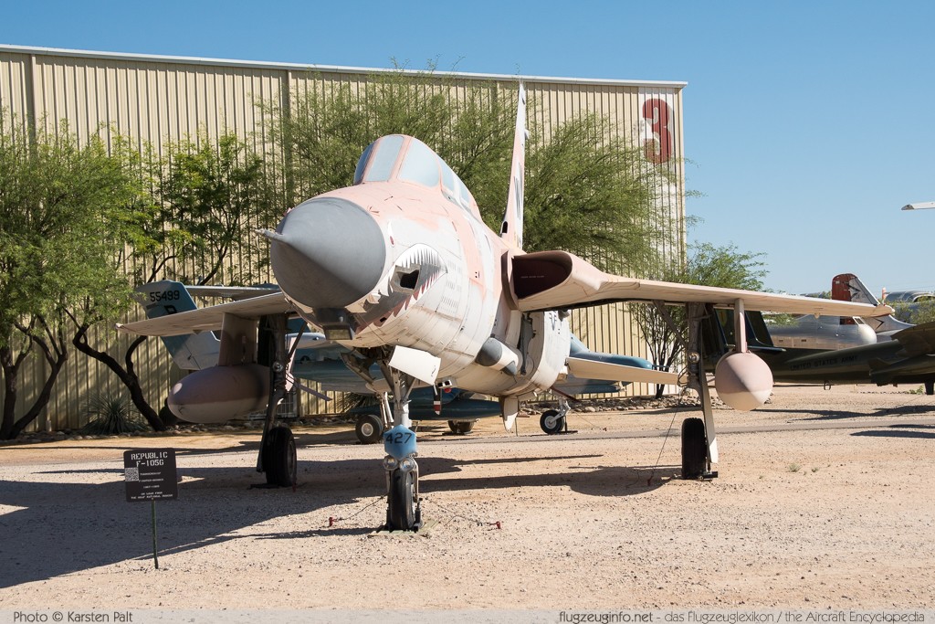 Republic F-105G Thunderchief United States Air Force (USAF) 62-4427 F16 Pima Air and Space Museum Tucson, AZ 2015-06-03 � Karsten Palt, ID 11180 Republic F-105G Thunderchief United States Air Force (USAF) 62-4427 F16 Pima Air and Space Museum Tucson, AZ 2015-06-03 � Karsten Palt, ID 11180