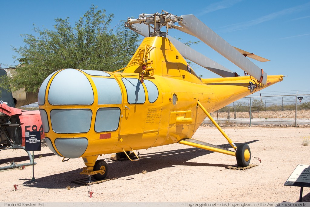 Sikorsky H-5 Dragonfly United States Air Force (USAF) 48-0548  Pima Air and Space Museum Tucson, AZ 2015-06-03 � Karsten Palt, ID 11192