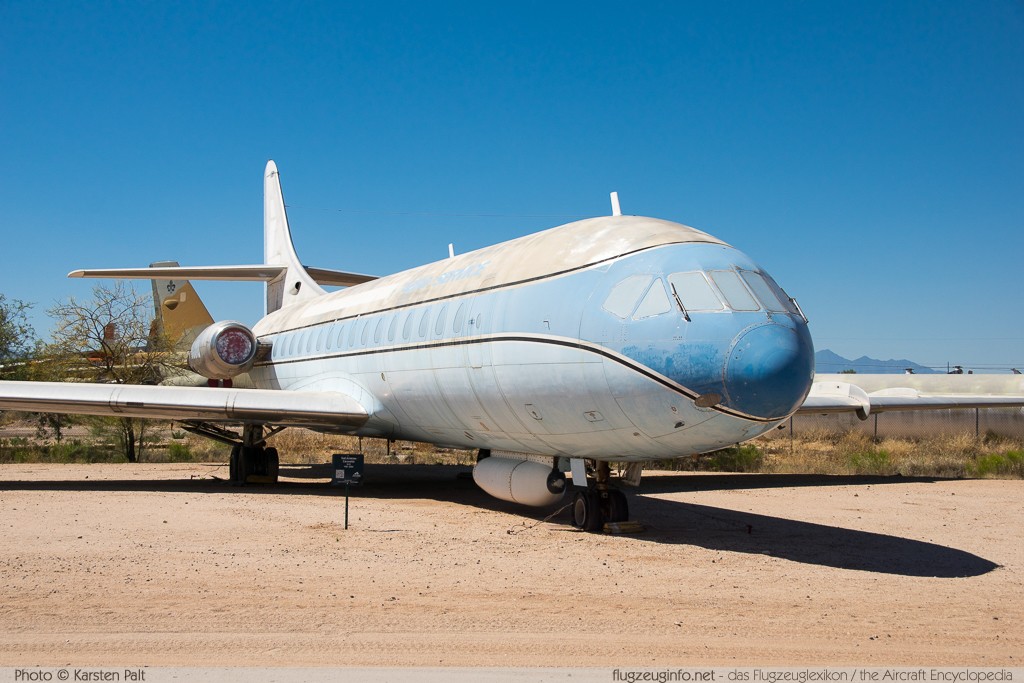 Sud-Est SE.210 Caravelle VI-R N1001U 86 Pima Air and Space Museum Tucson, AZ 2015-06-03 � Karsten Palt, ID 11207 Sud-Est SE.210 Caravelle VI-R N1001U 86 Pima Air and Space Museum Tucson, AZ 2015-06-03 � Karsten Palt, ID 11207