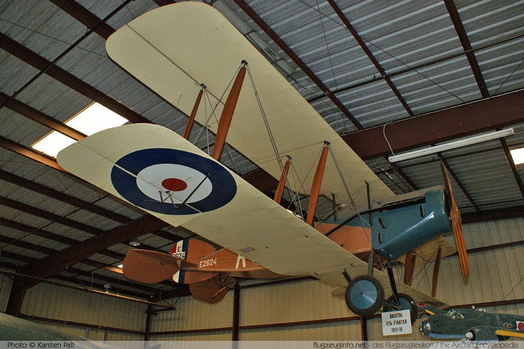 Bristol F.2B Fighter Royal Air Force E2624 C.2000 Planes of Fame Aircraft Museum Chino, CA 2012-06-12 � Karsten Palt, ID 6054