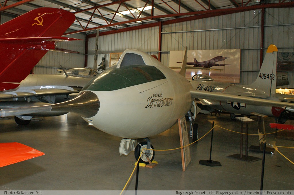 Douglas D-558-2 Skyrocket United States Navy 37973 1 Planes of Fame Aircraft Museum Chino, CA 2012-06-12 � Karsten Palt, ID 6058
