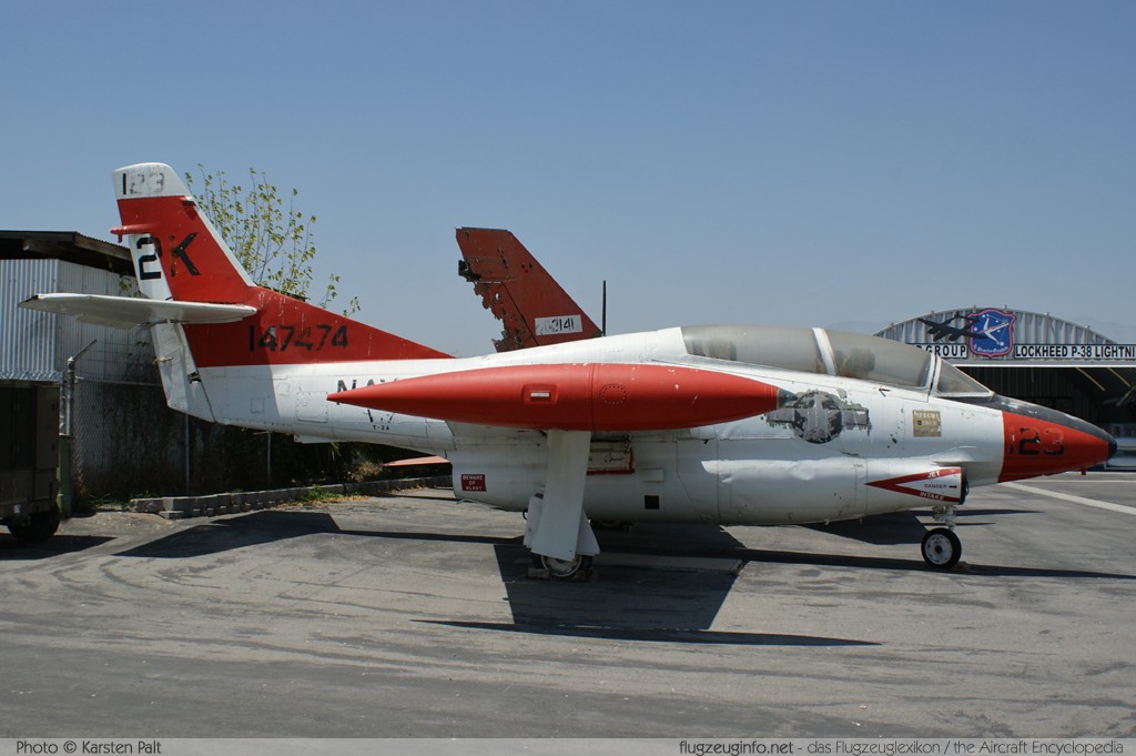 North American T-2A Buckeye United States Navy 147474 253-65 Planes of Fame Aircraft Museum Chino, CA 2012-06-12 � Karsten Palt, ID 6131