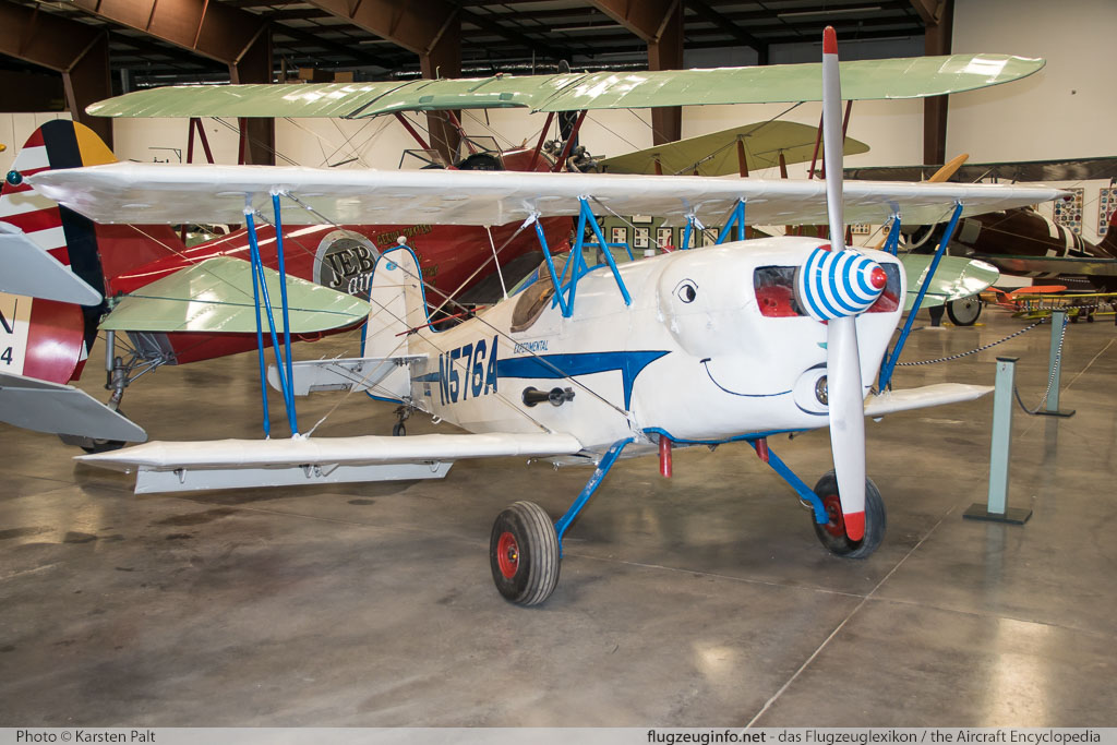 Bretthauer Lew Ann DD-1  N576A  Planes of Fame Air Museum Valle Valle, AZ 2016-10-11 � Karsten Palt, ID 13276
