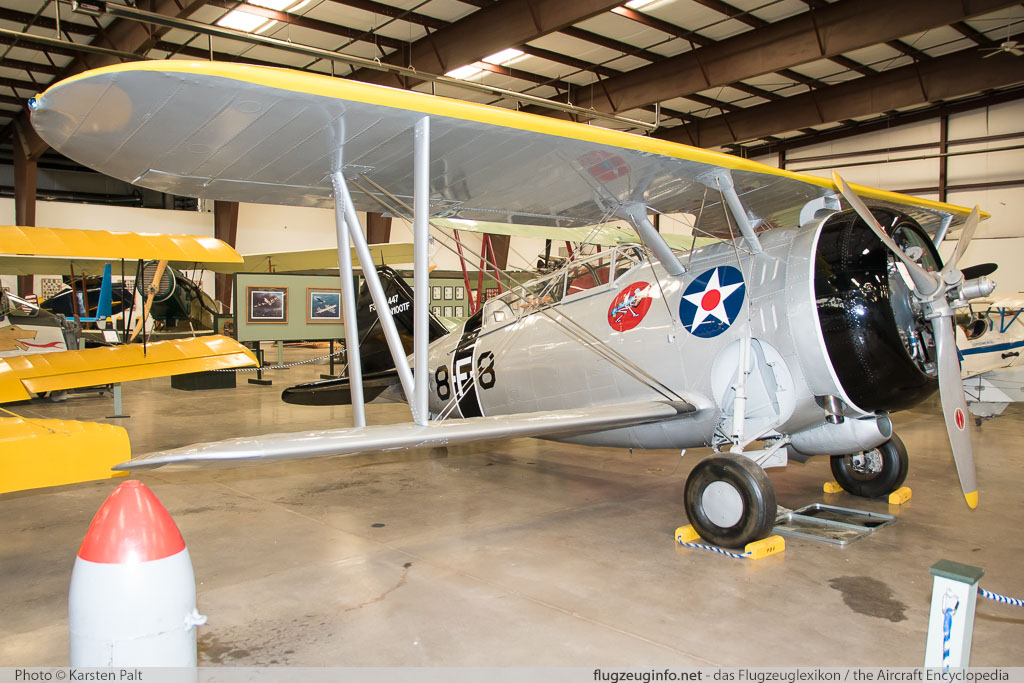 Grumman F3F-2 (G-32)  N100TF  Planes of Fame Air Museum Valle Valle, AZ 2016-10-11 � Karsten Palt, ID 13289