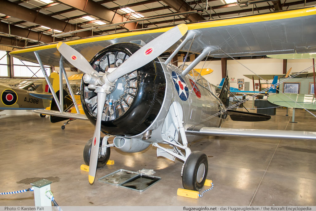 Grumman F3F-2 (G-32)  N100TF  Planes of Fame Air Museum Valle Valle, AZ 2016-10-11 � Karsten Palt, ID 13290
