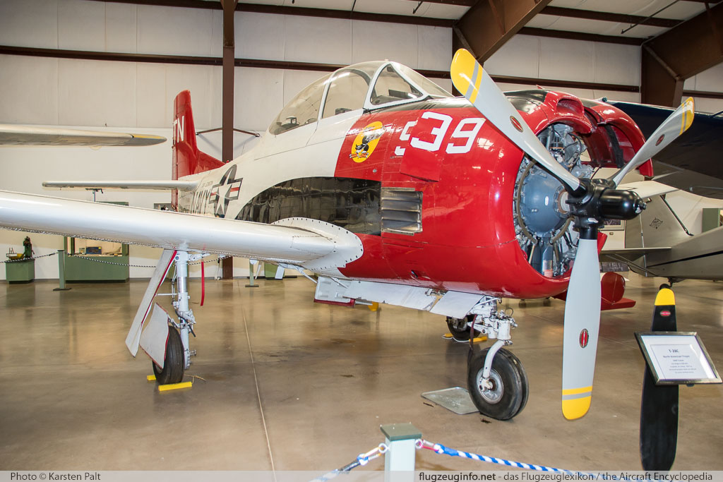 North American T-28C Trojan N36NA 226-116 Planes of Fame Air Museum Valle Valle, AZ 2016-10-11 � Karsten Palt, ID 13303 North American T-28C Trojan N36NA 226-116 Planes of Fame Air Museum Valle Valle, AZ 2016-10-11 � Karsten Palt, ID 13303