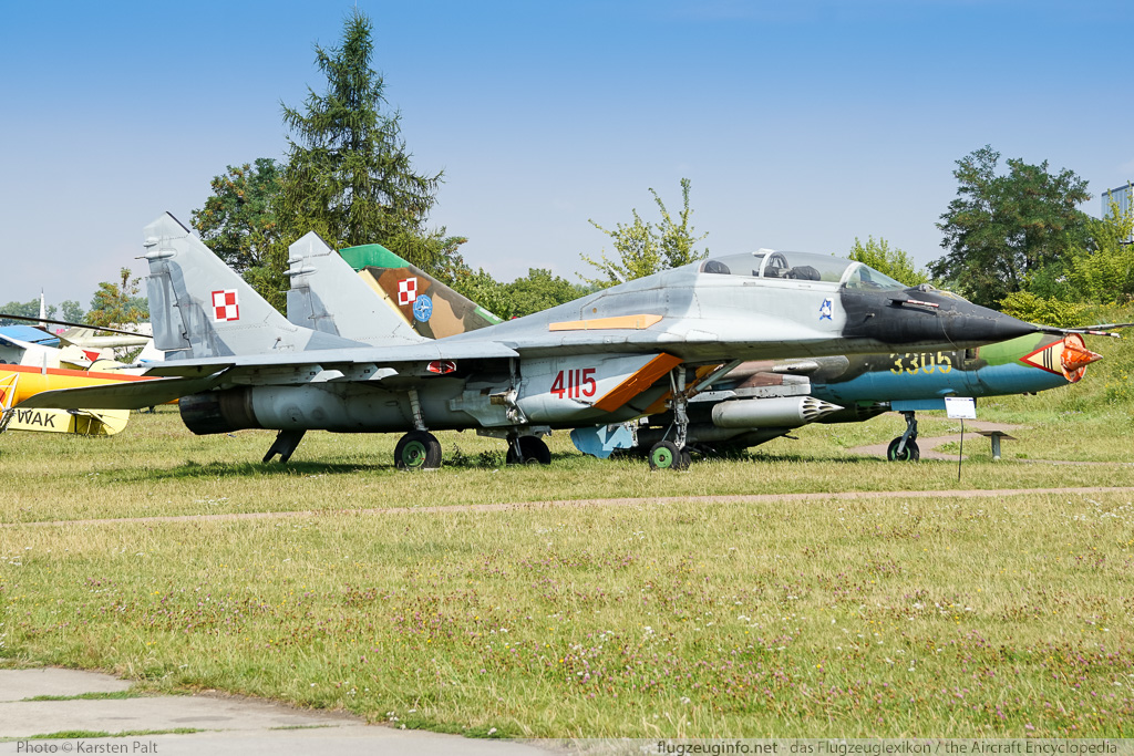 Mikoyan Gurevich MiG-29GT Polish Air Force 4115 N50903006526 Polish Aviation Museum Krakow 2015-08-22 � Karsten Palt, ID 11633