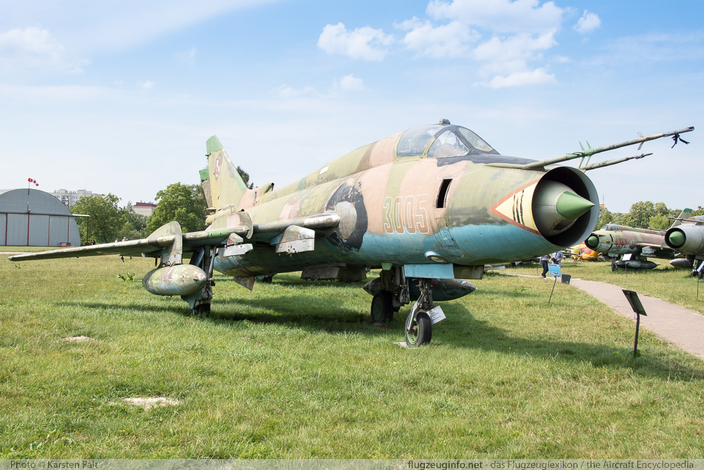 Suchoi Su-22M-4 Polish Air Force 3005 23005 Polish Aviation Museum Krakow 2015-08-22 � Karsten Palt, ID 11675 Suchoi Su-22M-4 Polish Air Force 3005 23005 Polish Aviation Museum Krakow 2015-08-22 � Karsten Palt, ID 11675