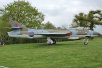 Hawker Hunter F.6A Royal Air Force XG225 41H/680037 Royal Air Force Museum Cosford Shifnal, Shropshire 2013-05-17, Photo by: Karsten Palt