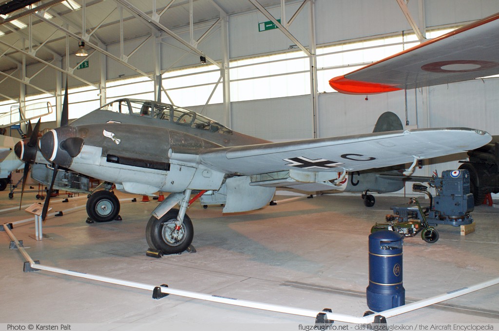 Messerschmitt Me 410A-1/U2 Luftwaffe (Wehrmacht) 3U+AK 420430 Royal Air Force Museum Cosford Shifnal, Shropshire 2013-05-17 � Karsten Palt, ID 6724 Messerschmitt Me 410A-1/U2 Luftwaffe (Wehrmacht) 3U+AK 420430 Royal Air Force Museum Cosford Shifnal, Shropshire 2013-05-17 � Karsten Palt, ID 6724