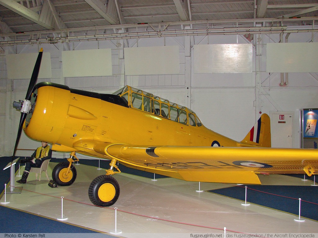 North American (Noorduyn) T-6 /AT-16 Harvard Mk2B Royal Air Force FE905 14-639 Royal Air Force Museum London-Hendon 2008-07-16 � Karsten Palt, ID 1208 North American (Noorduyn) T-6 /AT-16 Harvard Mk2B Royal Air Force FE905 14-639 Royal Air Force Museum London-Hendon 2008-07-16 � Karsten Palt, ID 1208