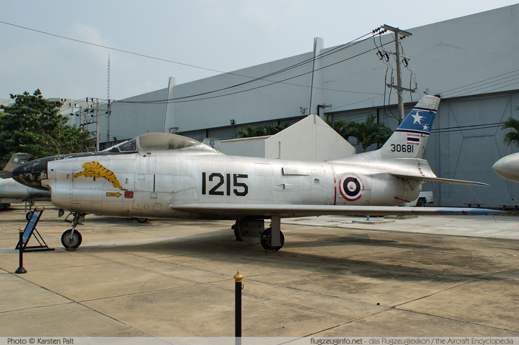 North American F-86L Sabre Royal Thai Air Force (RTAF) KH17K-5/06 201-125 Royal Thai Air Force Museum Bangkok 2013-02-09 � Karsten Palt, ID 6422 North American F-86L Sabre Royal Thai Air Force (RTAF) KH17K-5/06 201-125 Royal Thai Air Force Museum Bangkok 2013-02-09 � Karsten Palt, ID 6422