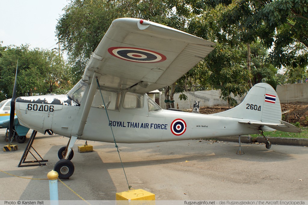Cessna O-1A Bird Dog (305A/L-19A) Royal Thai Air Force (RTAF) T2-27/15 23059 Royal Thai Air Force Museum Bangkok 2013-02-09 � Karsten Palt, ID 6453 Cessna O-1A Bird Dog (305A/L-19A) Royal Thai Air Force (RTAF) T2-27/15 23059 Royal Thai Air Force Museum Bangkok 2013-02-09 � Karsten Palt, ID 6453