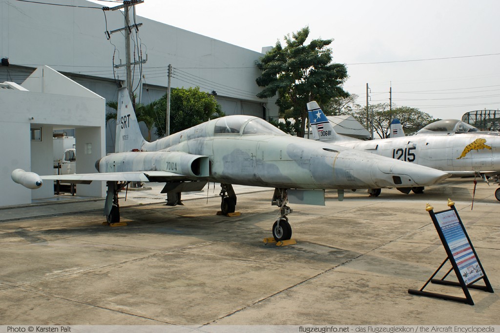 Northrop RF-5A Royal Thai Air Force (RTAF) TKH18-3/13 RF1038 Royal Thai Air Force Museum Bangkok 2013-02-09 � Karsten Palt, ID 6461 Northrop RF-5A Royal Thai Air Force (RTAF) TKH18-3/13 RF1038 Royal Thai Air Force Museum Bangkok 2013-02-09 � Karsten Palt, ID 6461