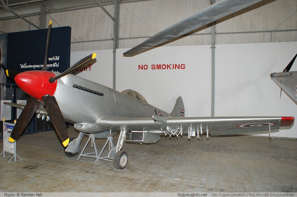 Supermarine Spitfire F.R. Mk.14E Royal Thai Air Force (RTAF) KH14-1/93 6S/585092 Royal Thai Air Force Museum Bangkok 2013-02-09 � Karsten Palt, ID 6483 Supermarine Spitfire F.R. Mk.14E Royal Thai Air Force (RTAF) KH14-1/93 6S/585092 Royal Thai Air Force Museum Bangkok 2013-02-09 � Karsten Palt, ID 6483