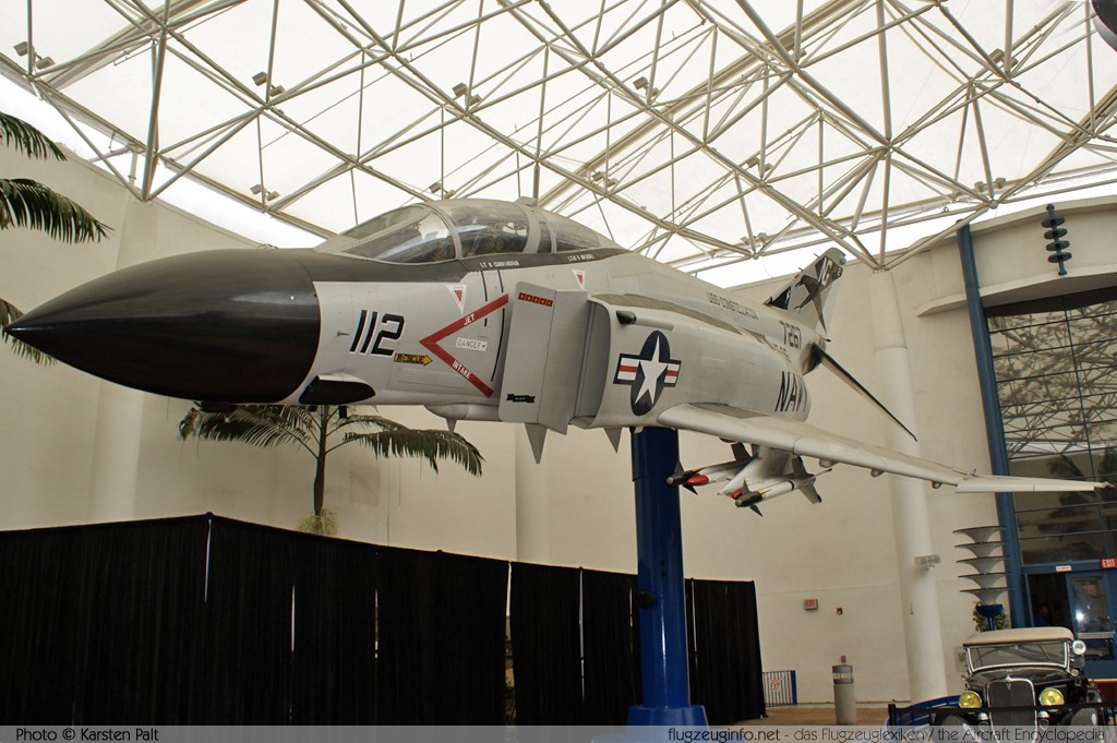 McDonnell F-4J Phantom II United States Navy 157267 3713 San Diego Air and Space Museum San Diego, CA 2012-06-14 � Karsten Palt, ID 6156