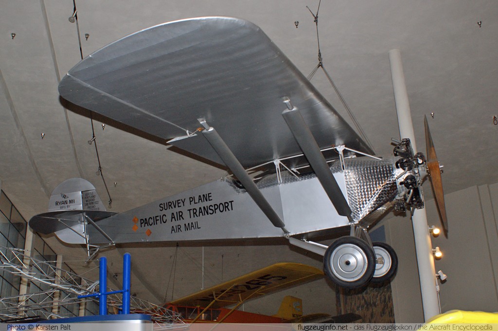 Ryan M-1 Pacific Air Transport n/a, Replica San Diego Air and Space Museum San Diego, CA 2012-06-14 � Karsten Palt, ID 6180 Ryan M-1 Pacific Air Transport n/a, Replica San Diego Air and Space Museum San Diego, CA 2012-06-14 � Karsten Palt, ID 6180