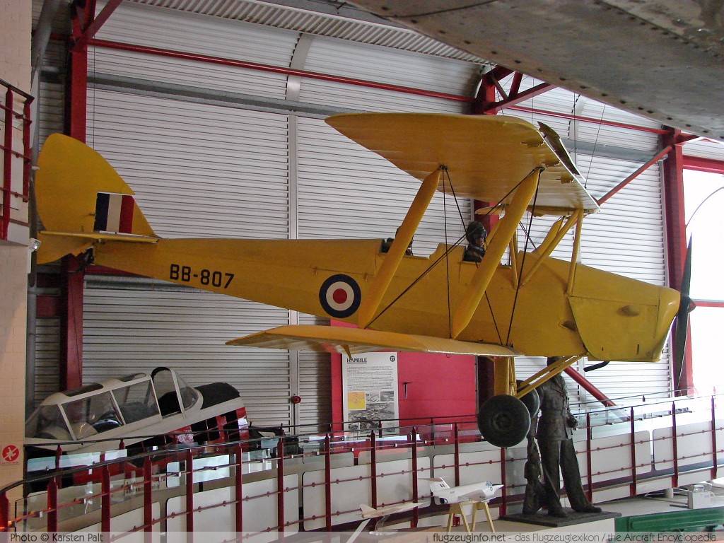 De Havilland DH 82 A Tiger Moth BB-807 Solent Sky Museum Southampton 2008-07-10 � Karsten Palt, ID 1016 De Havilland DH 82 A Tiger Moth BB-807 Solent Sky Museum Southampton 2008-07-10 � Karsten Palt, ID 1016