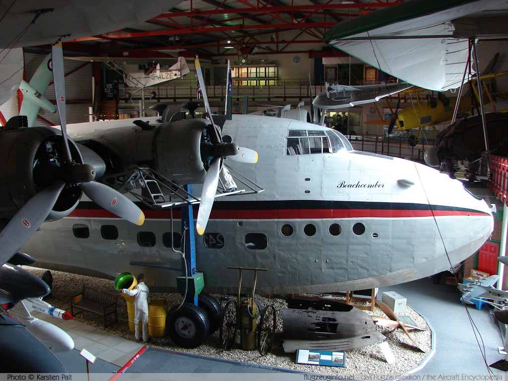 Short S-25V Sandringham 4 Ansett Flying Boat Services VH-BRC SH55C Solent Sky Museum Southampton 2008-07-10 � Karsten Palt, ID 1033 Short S-25V Sandringham 4 Ansett Flying Boat Services VH-BRC SH55C Solent Sky Museum Southampton 2008-07-10 � Karsten Palt, ID 1033