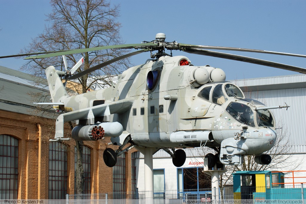 Mil Mi-24P German Air Force / Luftwaffe 98+34 340337 Technik Museum Speyer 2009-04-02 � Karsten Palt, ID 1640 Mil Mi-24P German Air Force / Luftwaffe 98+34 340337 Technik Museum Speyer 2009-04-02 � Karsten Palt, ID 1640