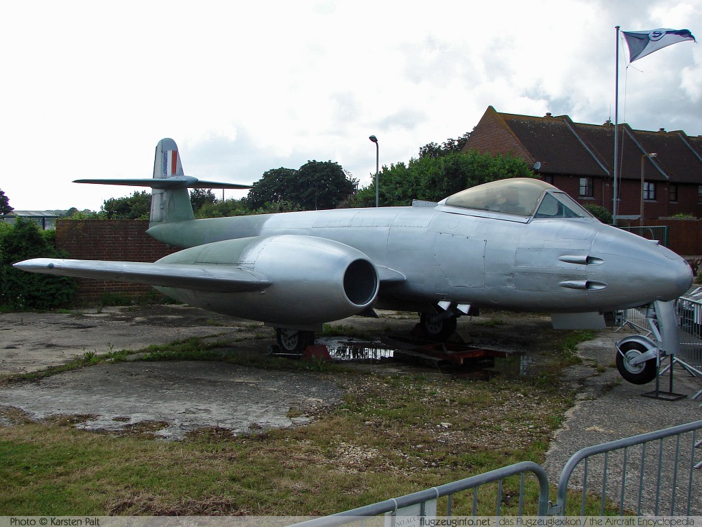 Gloster Meteor F.8 Royal Air Force WA829 Tangmere Military Aviation Museum Tangmere 2008-07-10 � Karsten Palt, ID 1038 Gloster Meteor F.8 Royal Air Force WA829 Tangmere Military Aviation Museum Tangmere 2008-07-10 � Karsten Palt, ID 1038