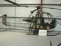Sud Ouest (Aerospatiale) SO-1221 Djinn French Army Light Aviation 1058 FR108 The Helicopter Museum Weston-super-Mare 2008-07-11, Photo by: Karsten Palt