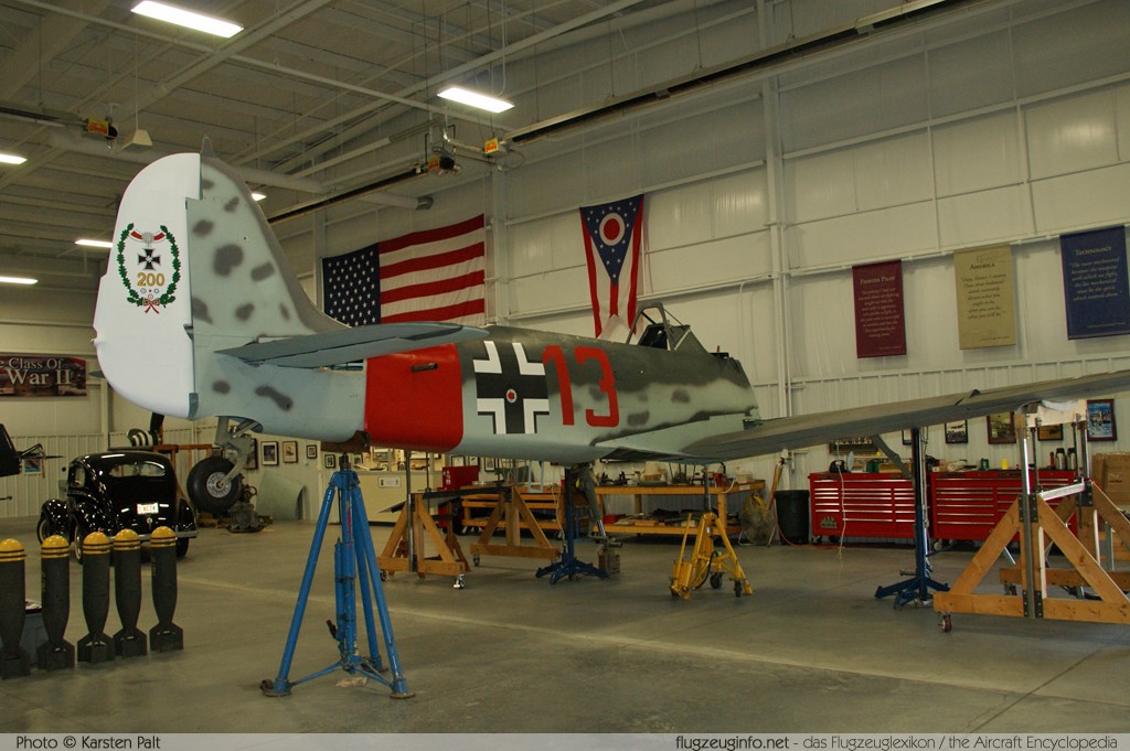 Focke-Wulf / Flugwerk Fw 190A-8/N 583661 Tri-State Warbird Museum Batavia, OH (Cincinnati) 2013-10-12 � Karsten Palt, ID 7792 Focke-Wulf / Flugwerk Fw 190A-8/N 583661 Tri-State Warbird Museum Batavia, OH (Cincinnati) 2013-10-12 � Karsten Palt, ID 7792