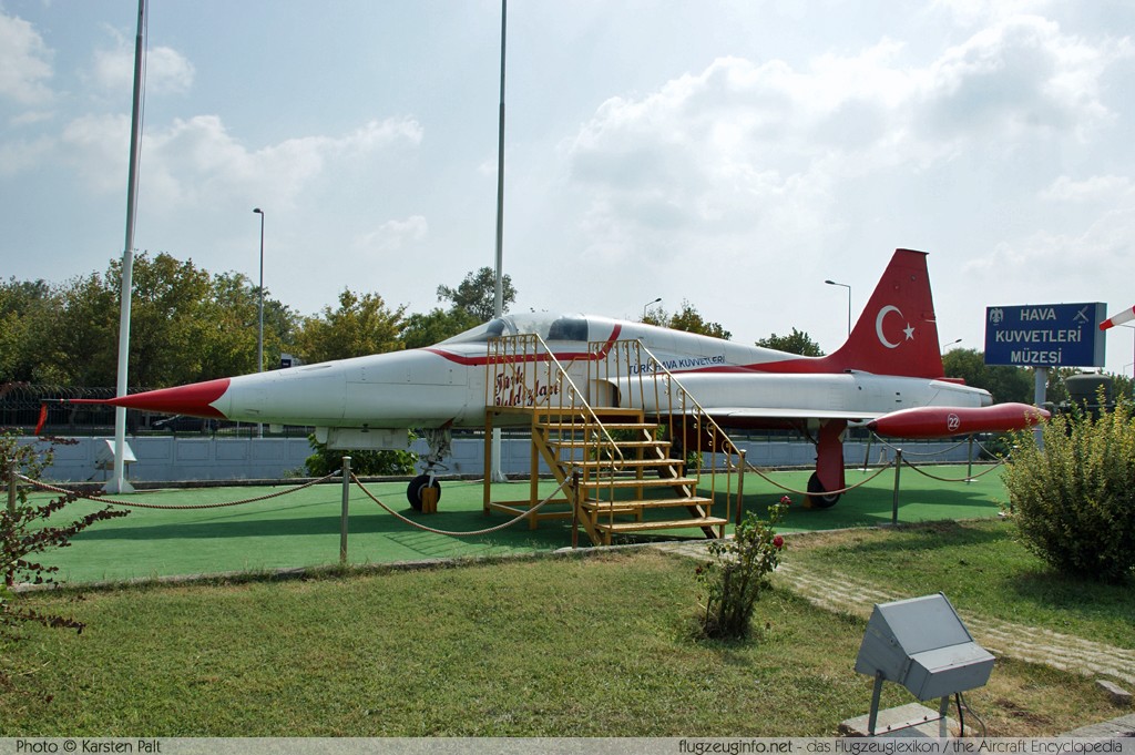 Northrop F-5A (NF-5A) Turkish Air Force 70-3022 3022 Turkish Air Force Museum Yesilkoy, Istanbul 2013-08-16 � Karsten Palt, ID 7617 Northrop F-5A (NF-5A) Turkish Air Force 70-3022 3022 Turkish Air Force Museum Yesilkoy, Istanbul 2013-08-16 � Karsten Palt, ID 7617