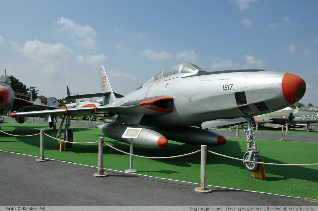 Republic RF-84F Thunderflash Turkish Air Force 51-1917 51-1917 Turkish Air Force Museum Yesilkoy, Istanbul 2013-08-16 � Karsten Palt, ID 7630 Republic RF-84F Thunderflash Turkish Air Force 51-1917 51-1917 Turkish Air Force Museum Yesilkoy, Istanbul 2013-08-16 � Karsten Palt, ID 7630