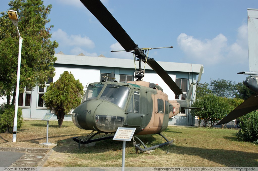 Bell Helicopter 205 UH-1H Turkish Air Force 69-15724 12012 Turkish Air Force Museum Yesilkoy, Istanbul 2013-08-16 � Karsten Palt, ID 7652 Bell Helicopter 205 UH-1H Turkish Air Force 69-15724 12012 Turkish Air Force Museum Yesilkoy, Istanbul 2013-08-16 � Karsten Palt, ID 7652