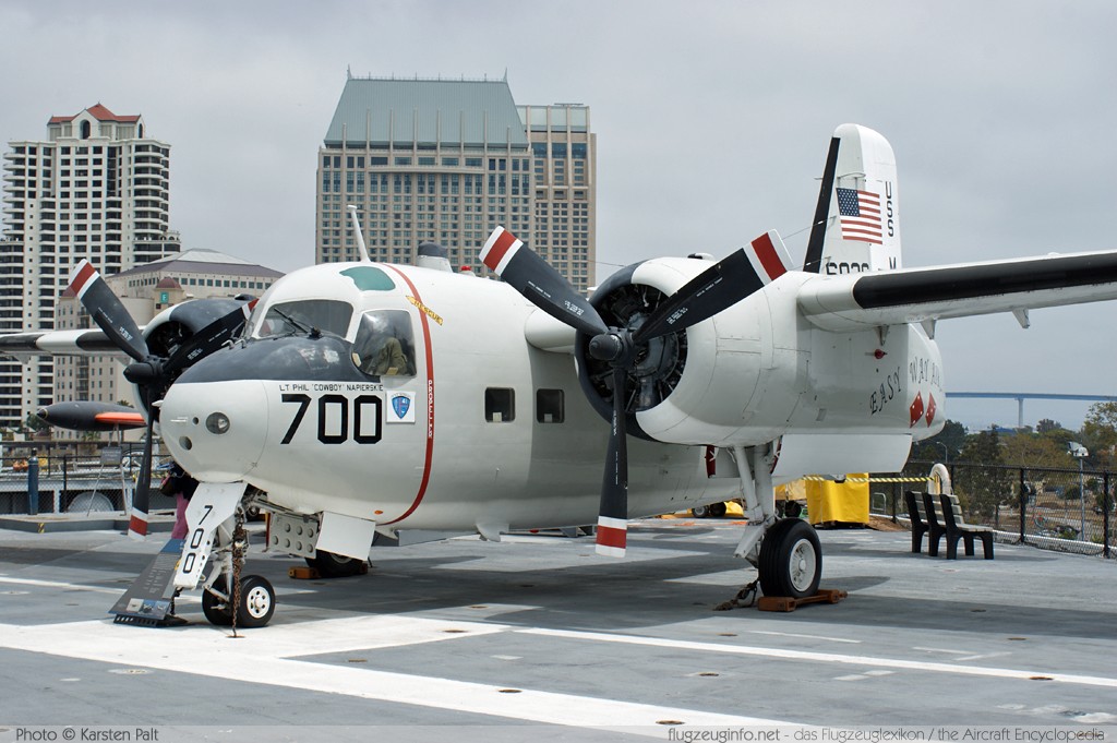 Grumman C-1A Trader United States Navy 146036 66 USS Midway Aircraft Carrier Museum San Diego, CA 2012-06-13 � Karsten Palt, ID 6196 Grumman C-1A Trader United States Navy 146036 66 USS Midway Aircraft Carrier Museum San Diego, CA 2012-06-13 � Karsten Palt, ID 6196