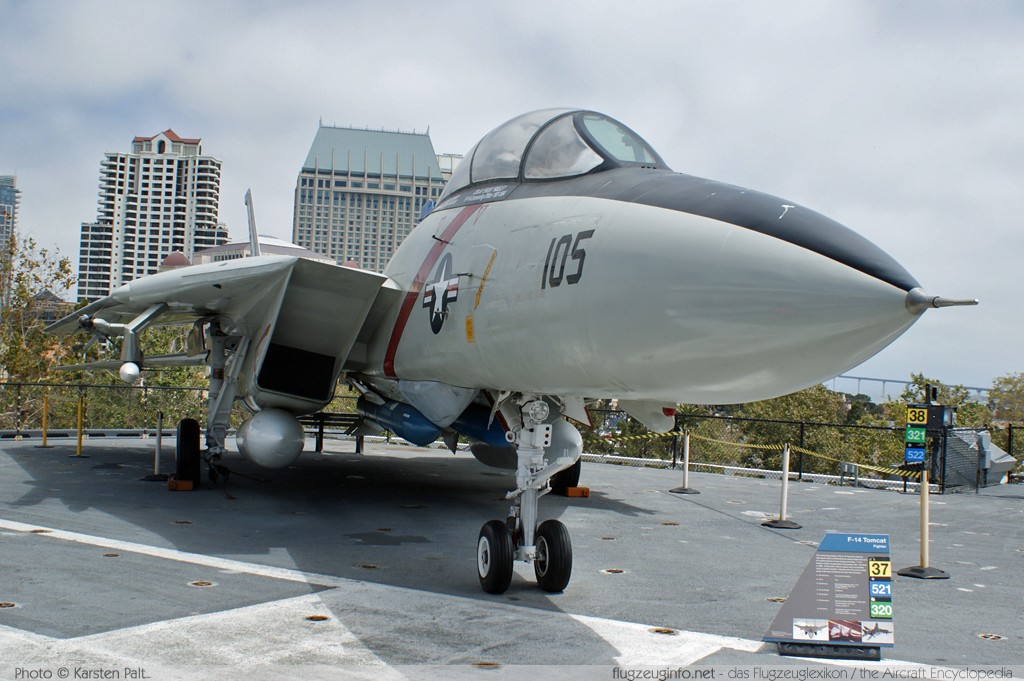 Grumman F-14A Tomcat United States Navy 158978 39 USS Midway Aircraft Carrier Museum San Diego, CA 2012-06-13 � Karsten Palt, ID 6213 Grumman F-14A Tomcat United States Navy 158978 39 USS Midway Aircraft Carrier Museum San Diego, CA 2012-06-13 � Karsten Palt, ID 6213