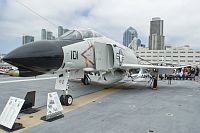 McDonnell F-4N Phantom II United States Navy 153030 1557 USS Midway Aircraft Carrier Museum San Diego, CA 2012-06-13, Photo by: Karsten Palt