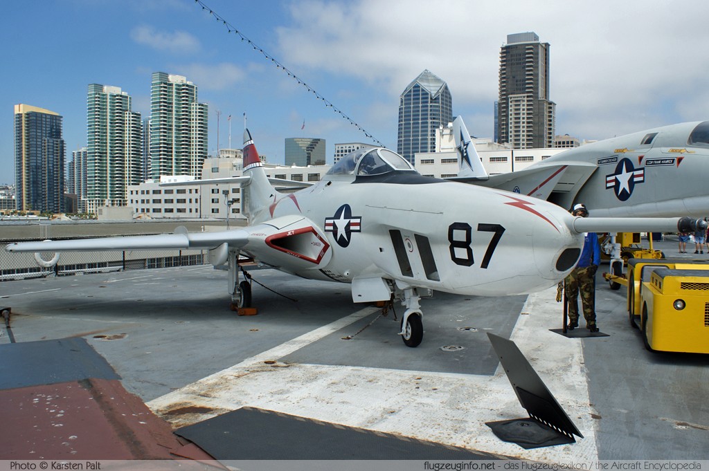 Grumman F9F-8P Cougar United States Navy 141702 USS Midway Aircraft Carrier Museum San Diego, CA 2012-06-13 � Karsten Palt, ID 6211 Grumman F9F-8P Cougar United States Navy 141702 USS Midway Aircraft Carrier Museum San Diego, CA 2012-06-13 � Karsten Palt, ID 6211