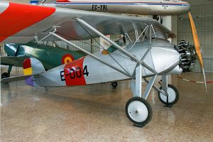 Morane-Saulnier MS.181 Spanish Air Force, E-004, Museo del Aire Madrid © Karsten Palt