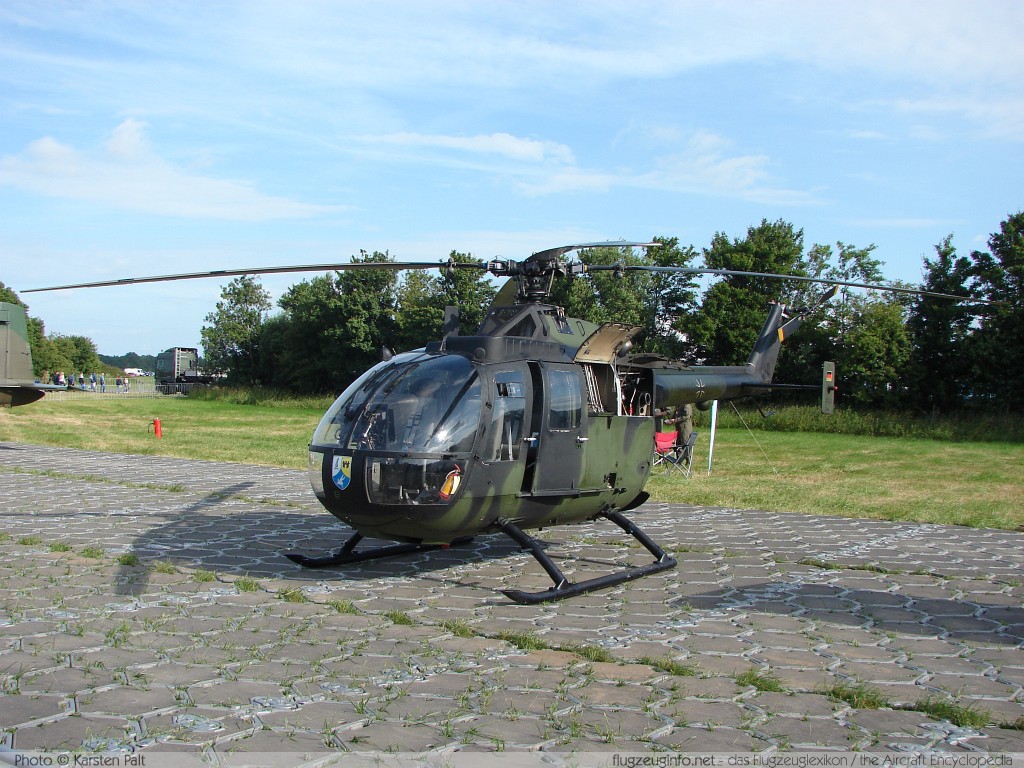 MBB Bo 105P1 German Army Aviation / Heer 86+25 6025 Open Dagen Koninklijke Luchtmacht 2008 Leeuwarden (EHLW / LHW) 2008-06-20 � Karsten Palt, ID 853