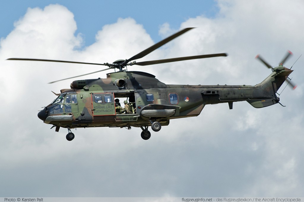 Eurocopter AS-532U2 Cougar Royal Netherlands AF / Koninklijke Luchtmacht S-447 2447 Luchtmachtdagen 2009 Volkel (EHVK / UDE) 2009-06-19 � Karsten Palt, ID 2361 Eurocopter AS-532U2 Cougar Royal Netherlands AF / Koninklijke Luchtmacht S-447 2447 Luchtmachtdagen 2009 Volkel (EHVK / UDE) 2009-06-19 � Karsten Palt, ID 2361
