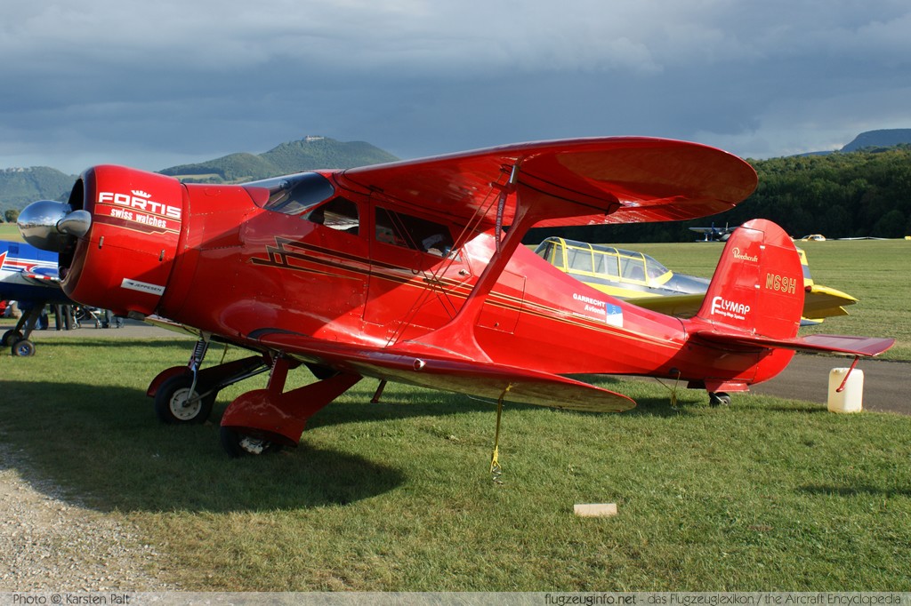 Beech D17S Staggerwing N69H 4896 Oldtimer-Fliegertreffen 2009 Kirchheim unter Teck - Hahnweide (EDST) 2009-09-05 � Karsten Palt, ID 2726 Beech D17S Staggerwing N69H 4896 Oldtimer-Fliegertreffen 2009 Kirchheim unter Teck - Hahnweide (EDST) 2009-09-05 � Karsten Palt, ID 2726