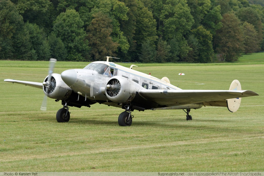 Beech G18S N45CF BA466 Oldtimer-Fliegertreffen 2009 Kirchheim unter Teck - Hahnweide (EDST) 2009-09-05 � Karsten Palt, ID 2725 Beech G18S N45CF BA466 Oldtimer-Fliegertreffen 2009 Kirchheim unter Teck - Hahnweide (EDST) 2009-09-05 � Karsten Palt, ID 2725