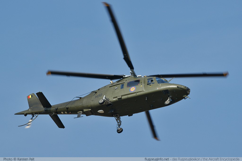 Agusta A109BA Belgian Air Component H30 0330 NATO Tigermeet 2009 Kleine Brogel (EBBL) 2009-09-23 � Karsten Palt, ID 2750