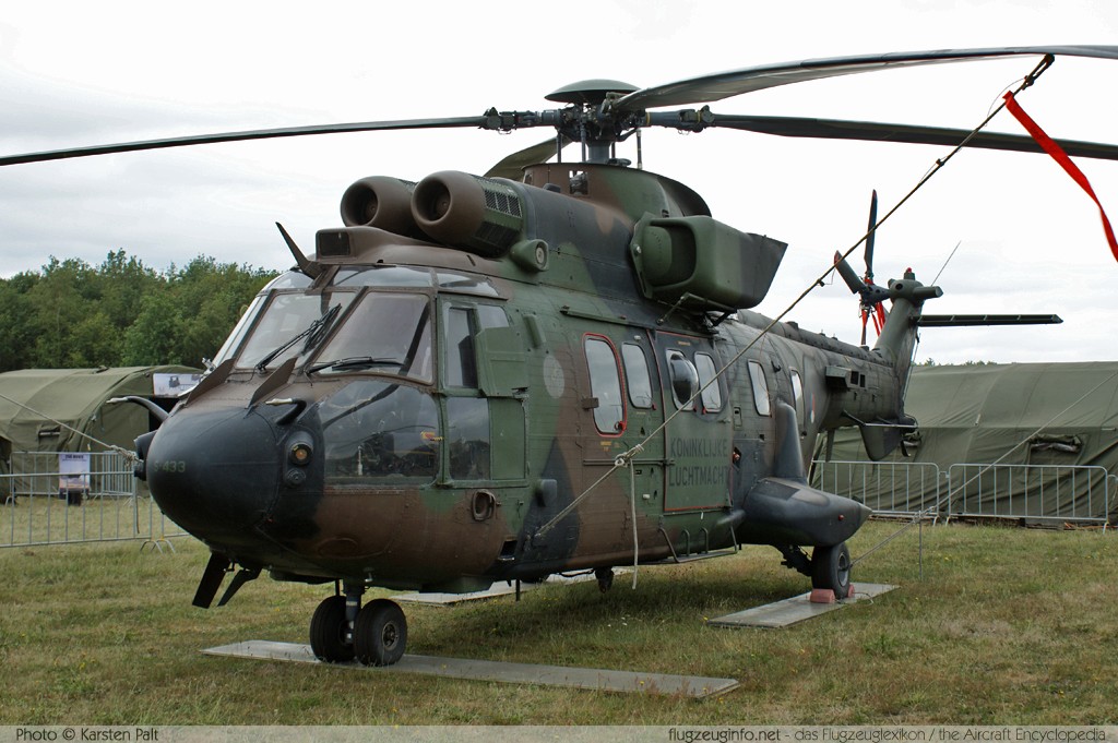 Eurocopter AS-532U2 Cougar Royal Netherlands AF / Koninklijke Luchtmacht S-433 2433 Luchtmachtdagen 2010 Gilze-Rijen (EHGR) 2010-06-18 � Karsten Palt, ID 3283 Eurocopter AS-532U2 Cougar Royal Netherlands AF / Koninklijke Luchtmacht S-433 2433 Luchtmachtdagen 2010 Gilze-Rijen (EHGR) 2010-06-18 � Karsten Palt, ID 3283