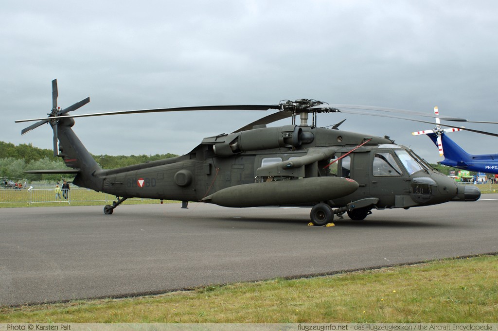 Sikorsky S-70A-42 Black Hawk Austrian Armed Forces / Bundesheer 6M-BD 70-2748 Luchtmachtdagen 2010 Gilze-Rijen (EHGR) 2010-06-18 � Karsten Palt, ID 3338