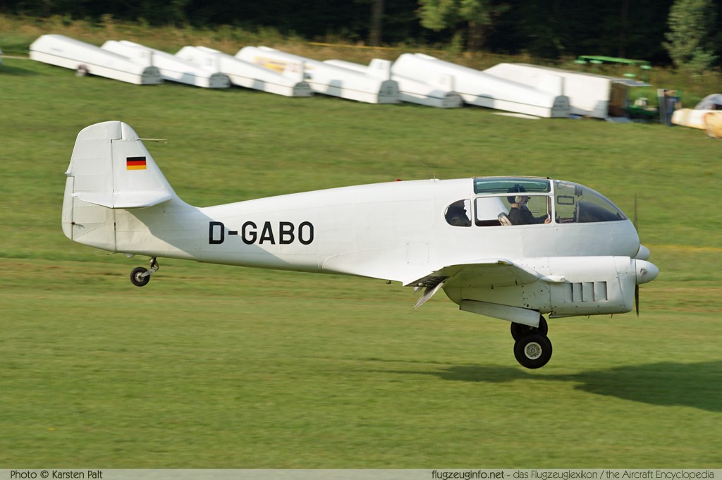 Aero Ae-145 Super Aero  D-GABO 19-020 Oldtimer-Fliegertreffen 2013 Kirchheim unter Teck - Hahnweide (EDST) 2013-09-07 � Karsten Palt, ID 7382