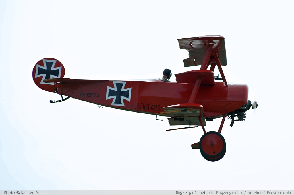 Fokker Dr.I Dreidecker Historische Flugzeuge Josef Koch D-EFTJ Oldtimer-Fliegertreffen 2013 Kirchheim unter Teck - Hahnweide (EDST) 2013-09-07 � Karsten Palt, ID 7415 Fokker Dr.I Dreidecker Historische Flugzeuge Josef Koch D-EFTJ Oldtimer-Fliegertreffen 2013 Kirchheim unter Teck - Hahnweide (EDST) 2013-09-07 � Karsten Palt, ID 7415