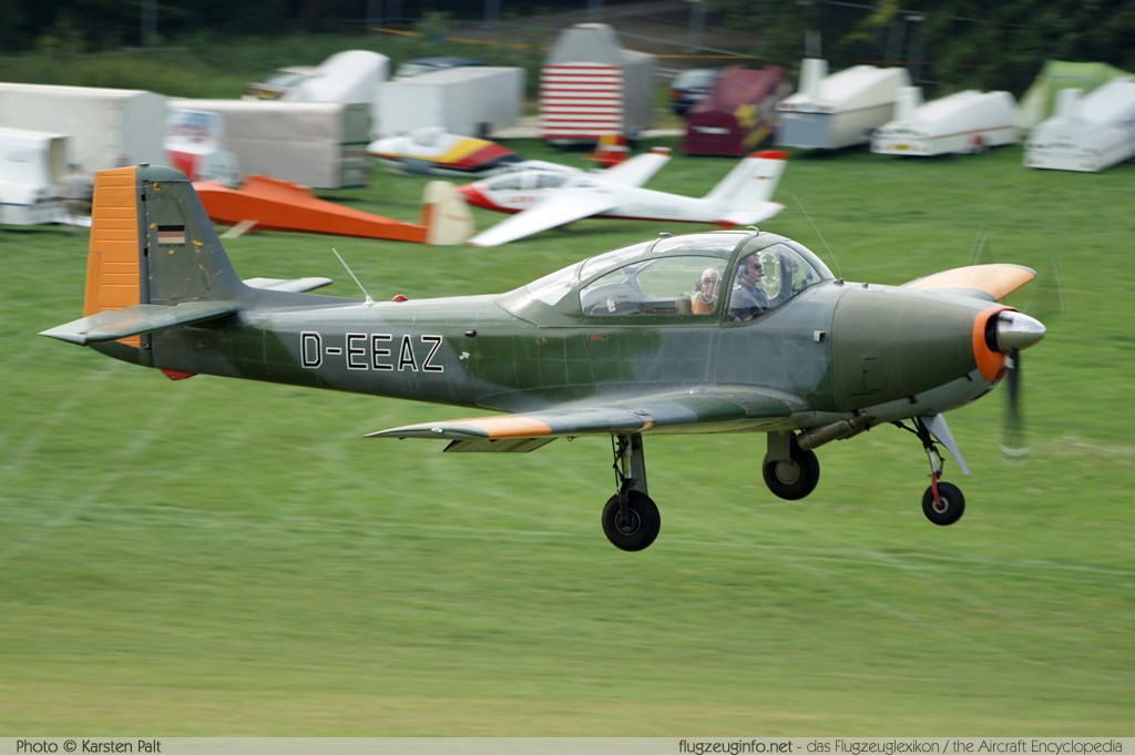 Piaggio / Focke-Wulf P-149D  D-EEAZ 323 Oldtimer-Fliegertreffen 2013 Kirchheim unter Teck - Hahnweide (EDST) 2013-09-07 � Karsten Palt, ID 7455