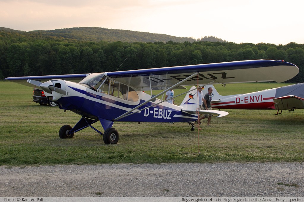 Piper PA-18-150 Super Cub D-EBUZ 18-6769 Oldtimer-Fliegertreffen 2013 Kirchheim unter Teck - Hahnweide (EDST) 2013-09-06 � Karsten Palt, ID 7338 Piper PA-18-150 Super Cub D-EBUZ 18-6769 Oldtimer-Fliegertreffen 2013 Kirchheim unter Teck - Hahnweide (EDST) 2013-09-06 � Karsten Palt, ID 7338