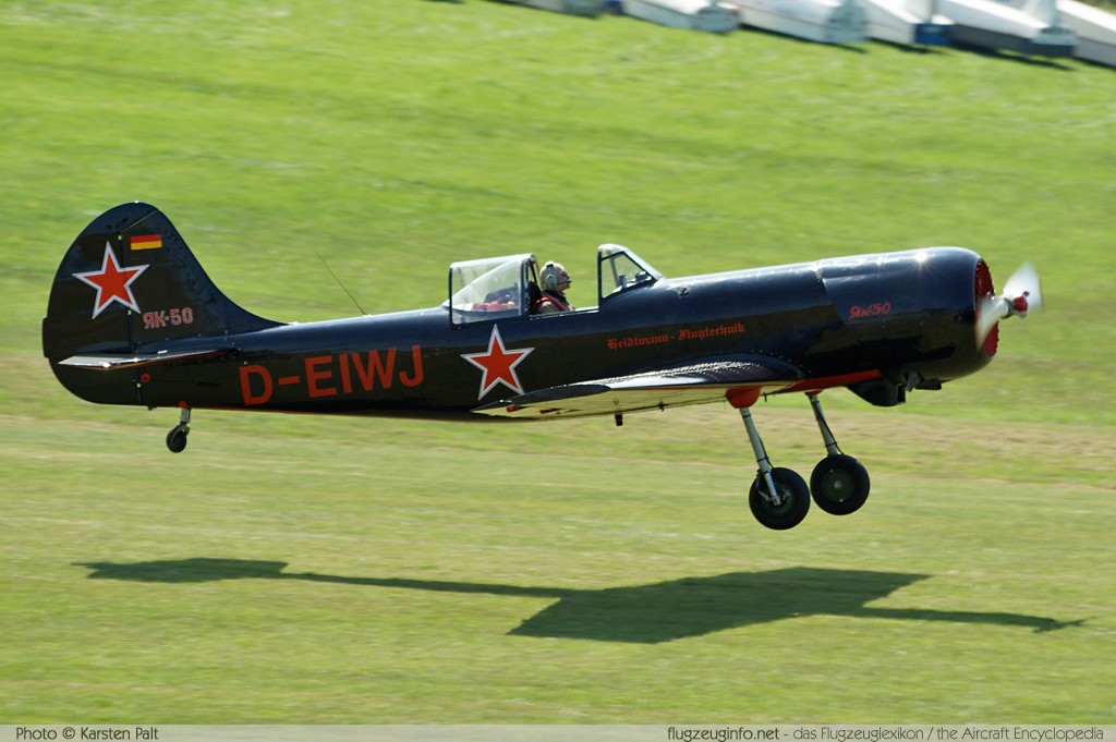 Yakovlev Yak-50 D-EIWJ 801704 Oldtimer-Fliegertreffen 2013 Kirchheim unter Teck - Hahnweide (EDST) 2013-09-06 � Karsten Palt, ID 7370 Yakovlev Yak-50 D-EIWJ 801704 Oldtimer-Fliegertreffen 2013 Kirchheim unter Teck - Hahnweide (EDST) 2013-09-06 � Karsten Palt, ID 7370