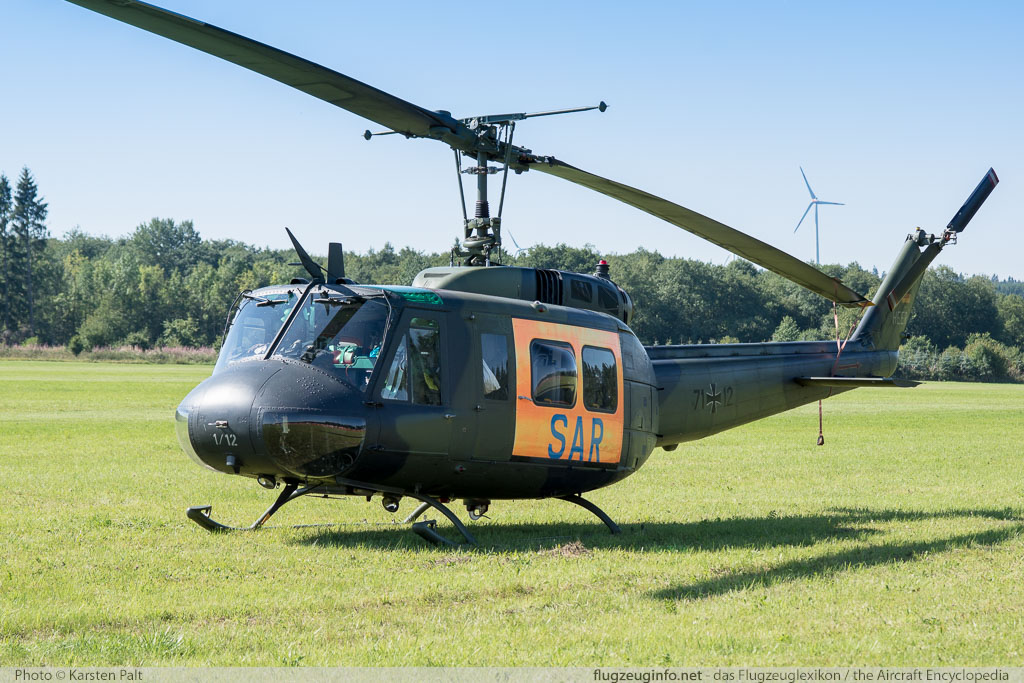 Bell Helicopter 205 UH-1D German Army Aviation / Heer 71+12 8172 Flugtag Breitscheid 2015 Breitscheid (EDGB) 2015-08-30 � Karsten Palt, ID 12084