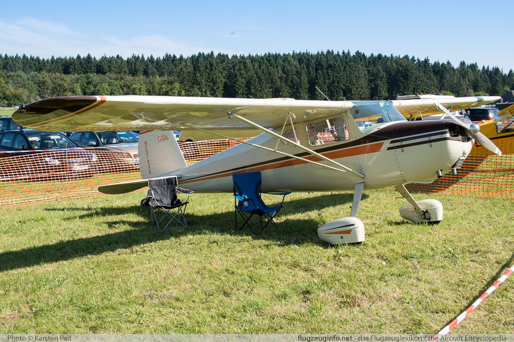 Cessna 140  NC2154N 12390 Flugtag Breitscheid 2015 Breitscheid (EDGB) 2015-08-30 � Karsten Palt, ID 12090
