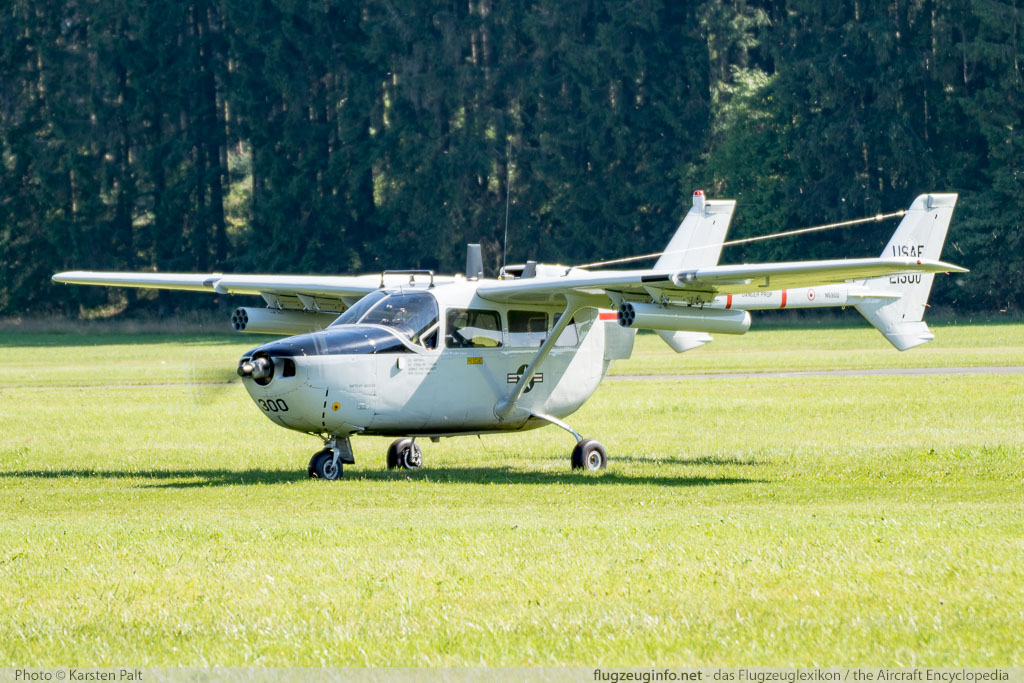 Cessna O-2A Skymaster  N590D 337M-0006 Flugtag Breitscheid 2015 Breitscheid (EDGB) 2015-08-30 � Karsten Palt, ID 12095